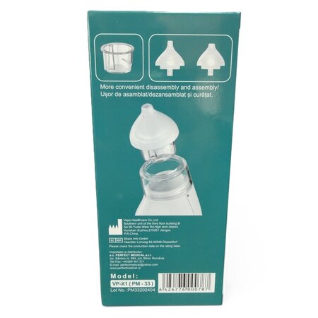 Aspirator nazal electric PM-33, 1 bucata, Perfect Medical 724179