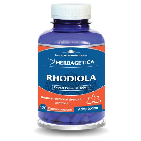 Rhodiola, 120 capsule, Herbagetica