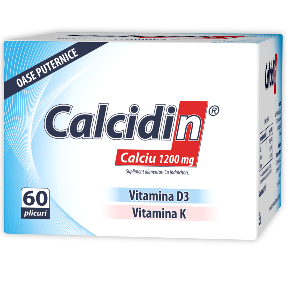 Calcidin, 60 plicuri, Zdrovit