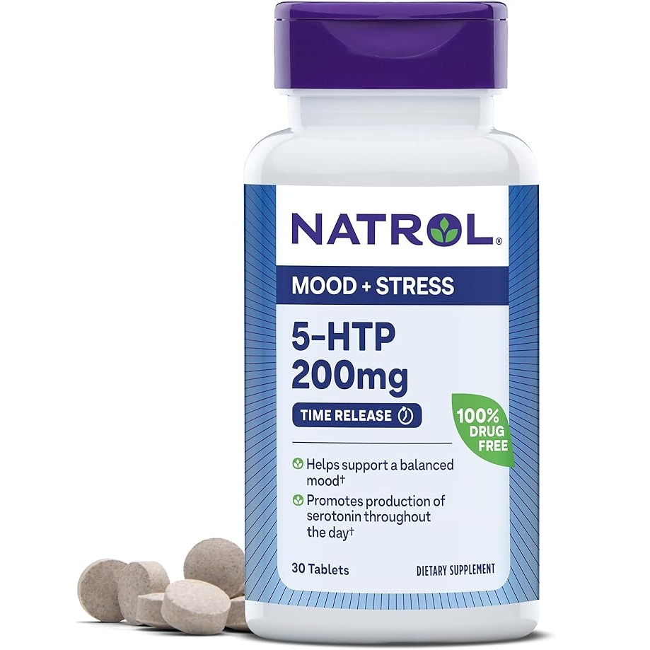 5-HTP 200 mg Natrol (714723), 30 tablete, GNC