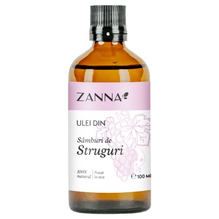 Ulei din samburi de struguri, 100 ml, Zanna