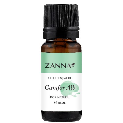 Ulei esential de camfor alb, 10 ml, Zanna