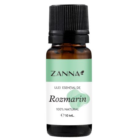 Ulei esential de rozmarin, 10 ml, Zanna