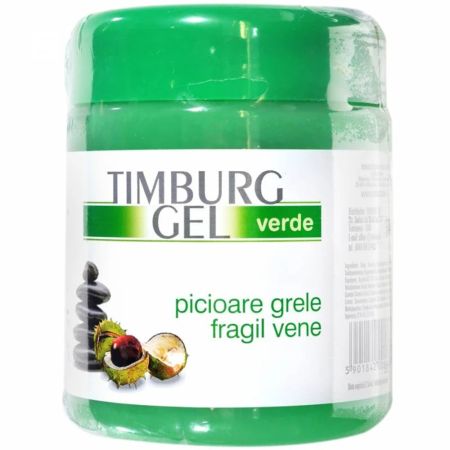 Gel verde de masaj Timburg, 500 g, Transrom