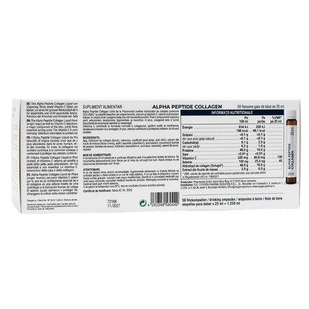 Alpha Peptide Collagen 11.000, 50 fiole x 25 ml, PharmaVital GmbH 721336