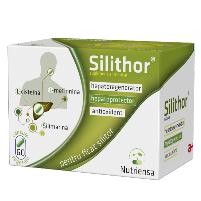 Silithor, 60 capsule vegetale, Antibiotice SA