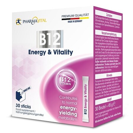 Vitamina B12, 30 plicuri, PharmaVital GmbH