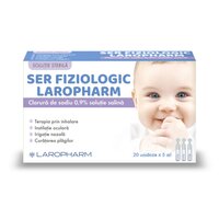Ser fiziologic, 20 unidoze x 5 ml, Laropharm