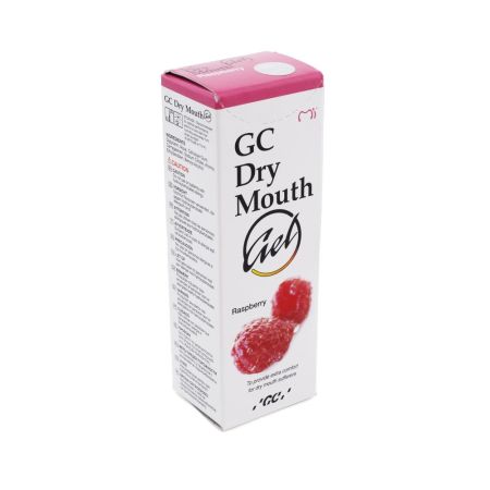 Gel cu aroma de zmeura pentru gura uscata, 35 ml, GC