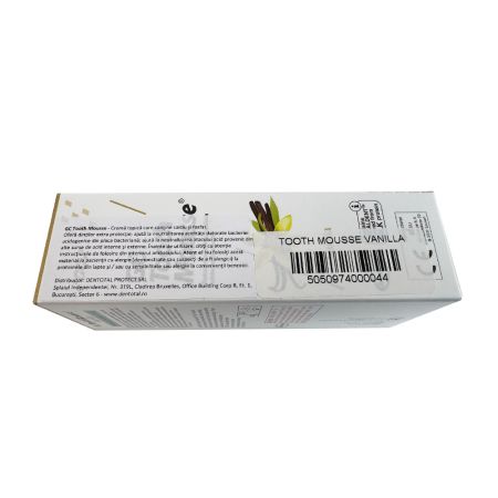 Crema topica remineralizanta pe baza de apa cu aroma de vanilie Tooth Mousse, 40 g, GC 654273