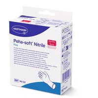 Manusi din nitril Peha-Soft Fino, marimea L (8-9), 10 bucati, Hartmann