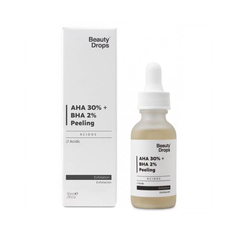 Exfoliant AHA 30% + BHA 2%, 30ml, Beauty Drops