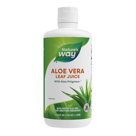 Aloe Vera Gel Juice Natures Way, 1000 ml, Secom