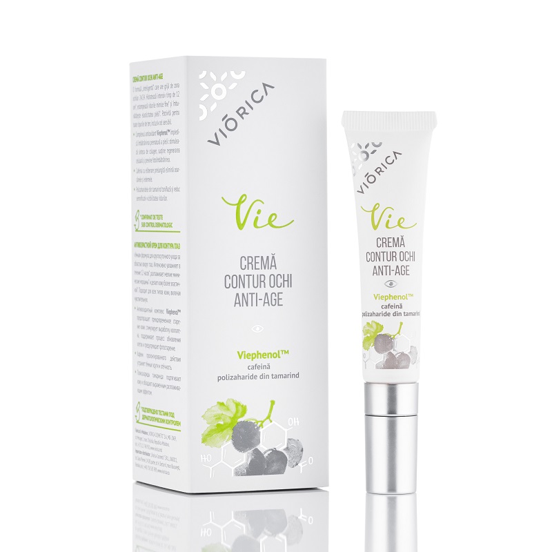 Crema pentru ochi Vie Anti-age, 15 ml, Viorica