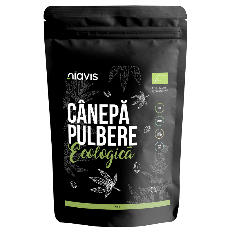 Canepa pulbere ecologica, 250 g, Niavis