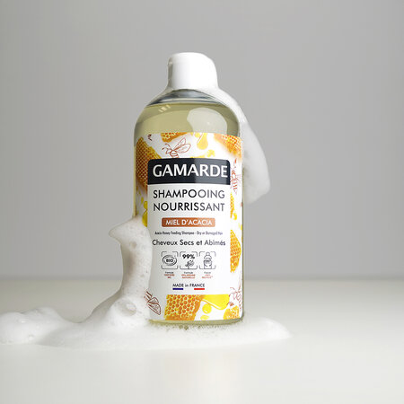 Sampon natural hranitor cu miere Capillaire, 500 ml, Gamarde 730600