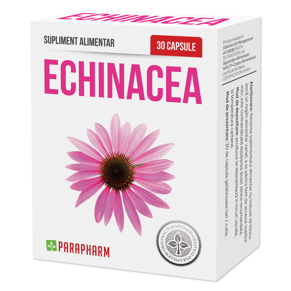 Echinacea, 30 capsule, Parapharm