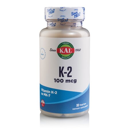 Vitamina K2 100 mcg Kal, 30 capsule, Secom