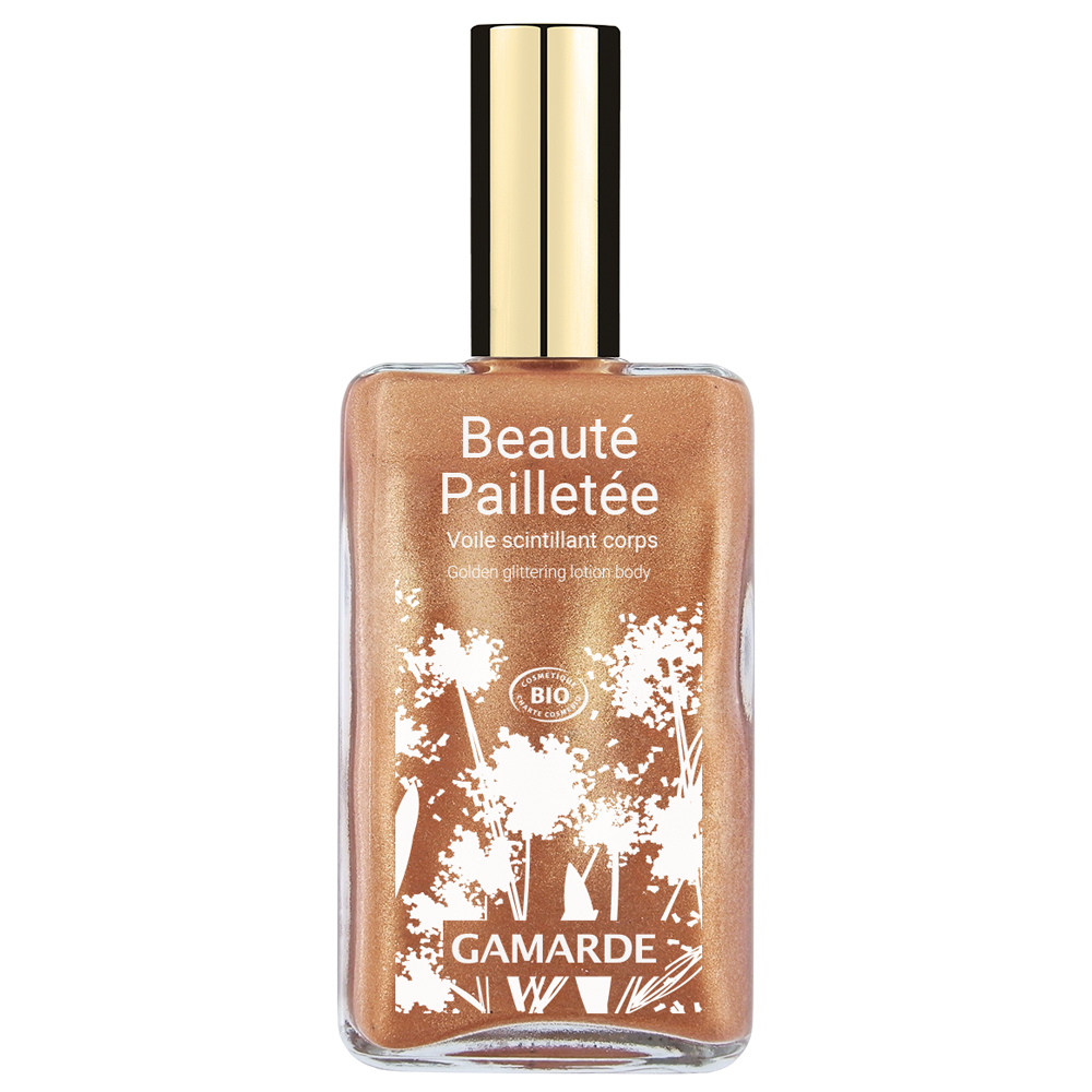 Lotiune de corp eco stralucitoare Pailletee, 90 ml, Gamarde