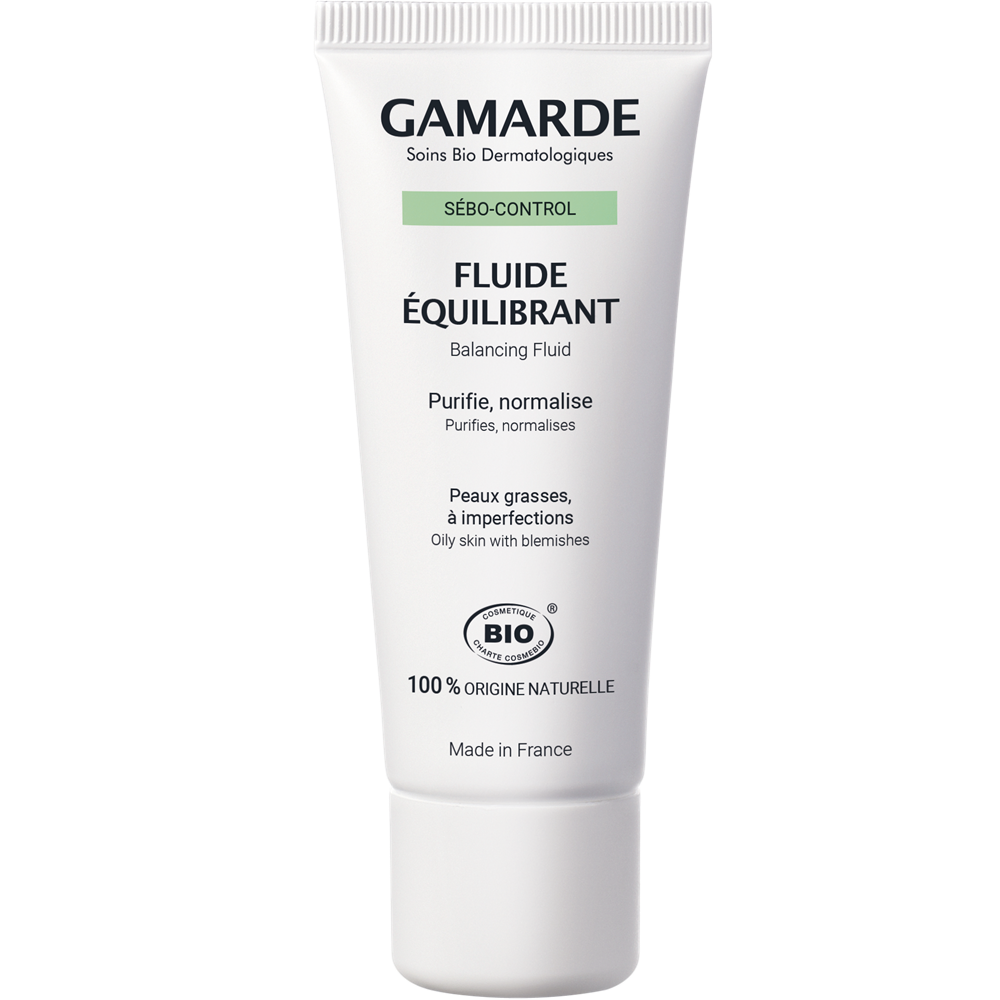 Fluid echilibrant matifiant, Sebo-Control, 40 ml, Gamarde