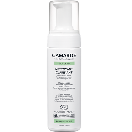 Spuma de curatare pentru ten tanar cu tendinta acneica, 160 ml, Gamarde 
