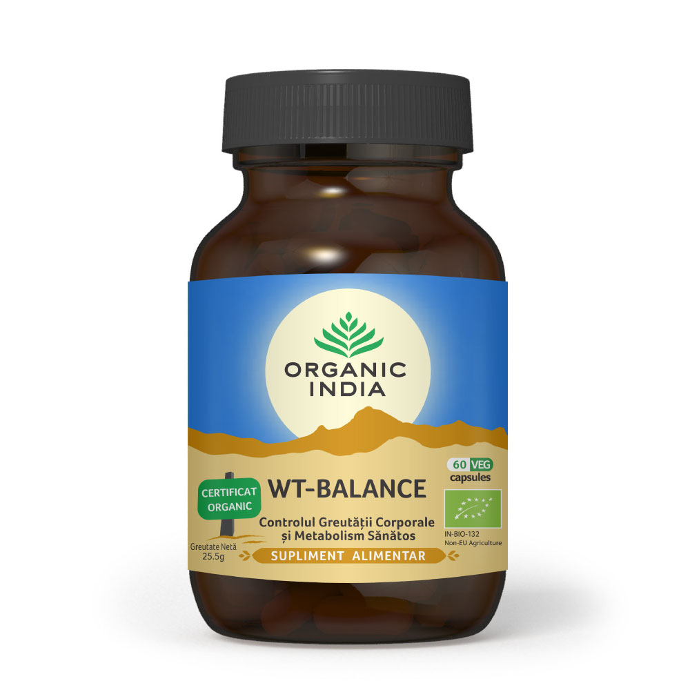 Wt-Balance bio Metabolism Sanatos, 60 capsule, Organic India