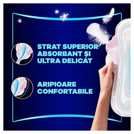 Absorbante de noapte Platinum Secure Night, Marimea 4, 5 bucati, Always 743653