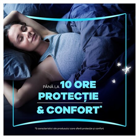 Absorbante de noapte Platinum Secure Night, Marimea 4, 5 bucati, Always 743651