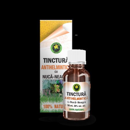 Tinctura antihelmintica cu nuca neagra, 50 ml, Hypericum