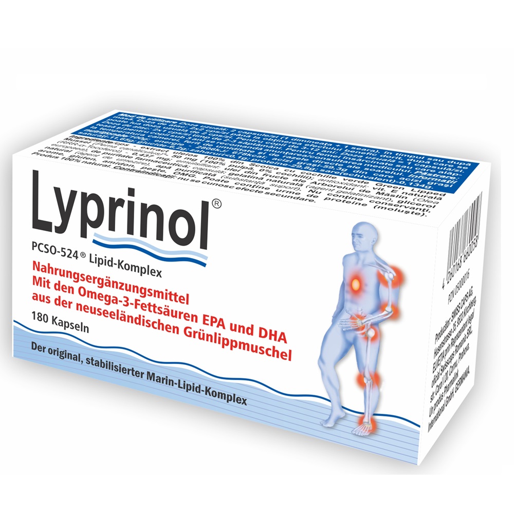 Complex lipidic marin Lyprinol, 180 capsule, Pharmalink