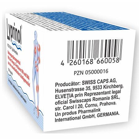 Complex lipidic marin Lyprinol, 180 capsule, Pharmalink 603824