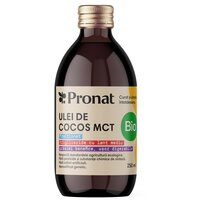 Ulei de cocos fractionat MCT Bio, 250 ml, Pronat