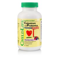 Colostrum with Probiotics ChildLife Essentials, 92 tablete, Secom