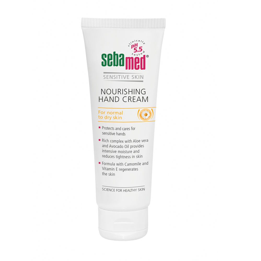 Crema dermatologica hranitoare pentru maini, 75 ml, Sebamed