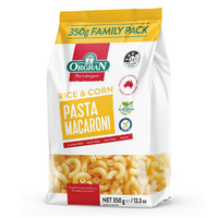 Macaroane din orez si porumb fara gluten, 350 g, Orgran