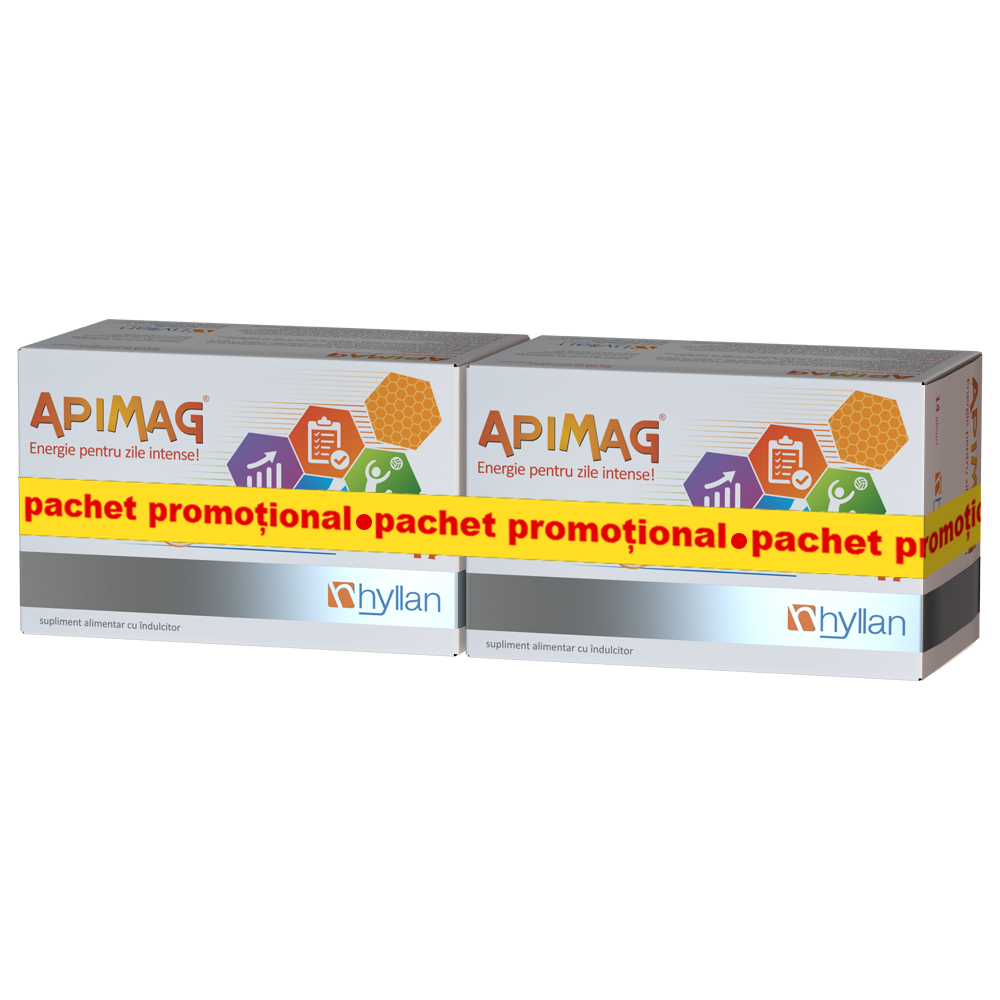 Pachet Promotional 1+1 Adrehyll adulti, 2 x 10 plicuri, Hyllan