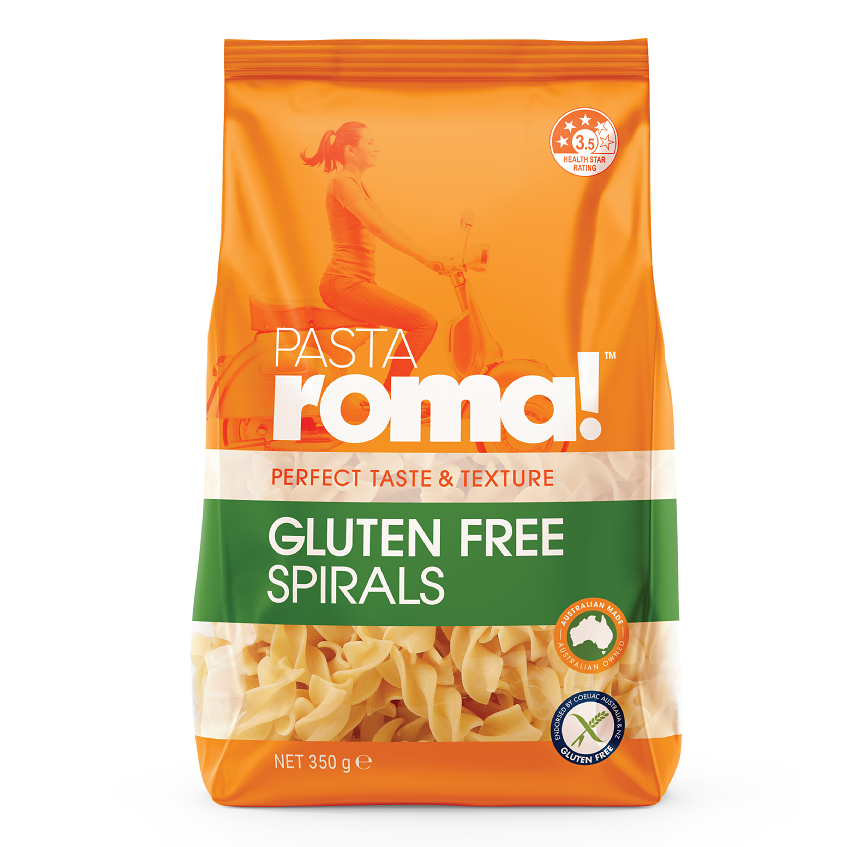 Paste spirale Pasta Roma, 350 g, Orgran