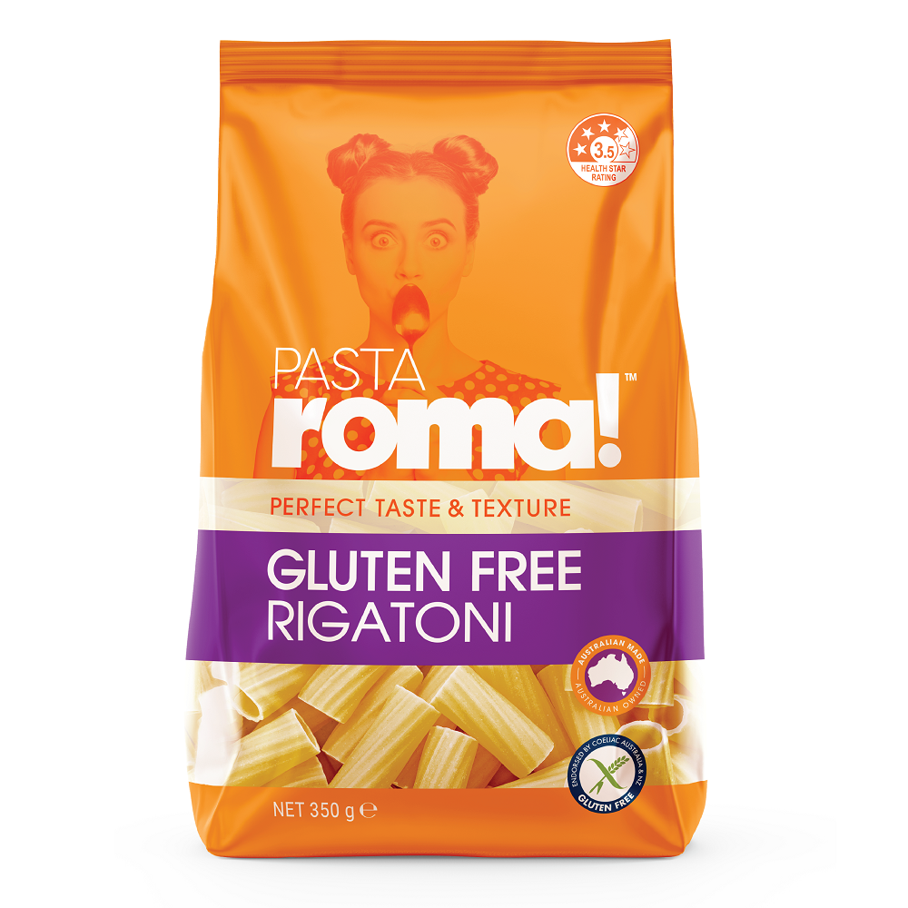 Paste rigatoni Pasta Roma, 350 g, Orgran