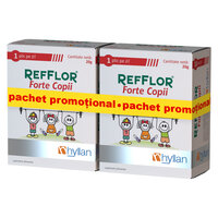 Pachet Refflor Forte copii, 10 + 10 plicuri, Hyllan