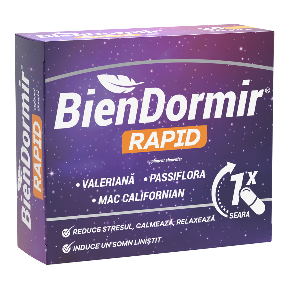 Bien Dormir Rapid, 20 capsule, Fiterman Pharma