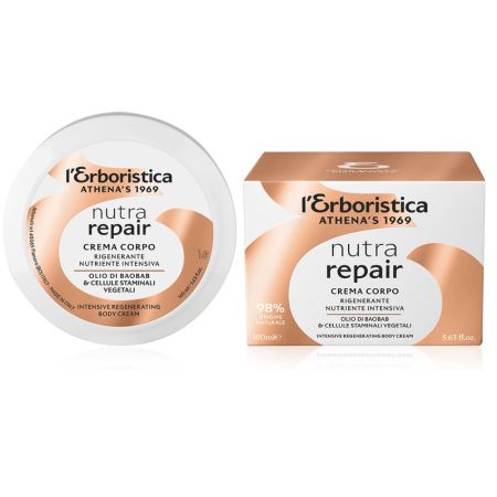 Crema de corp vegana cu ulei de baobab, 150 ml, L'erboristica