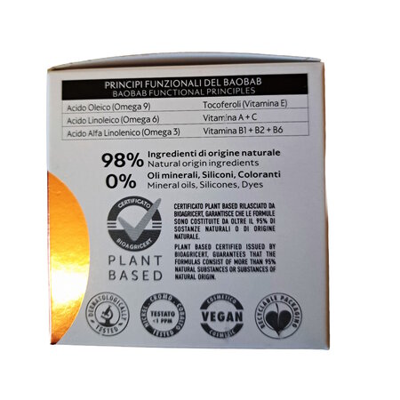 Crema de fata cu ulei de baobab si celule stem din plante Nutra Repair, 50 ml, L'Erboristica 710435