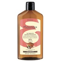 Sampon reparator cu seminte de in si unt de shea, 300 ml, L'Erboristica