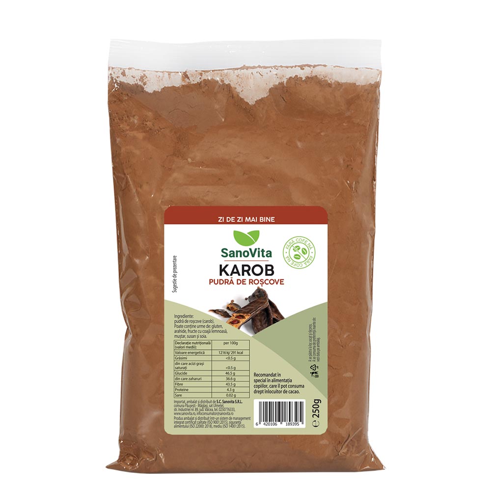 Pudra de roscove, 250 g, Sanovita