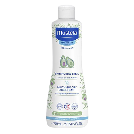 Spuma de baie multi-senzoriala, 750 ml, Mustela