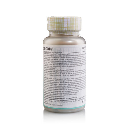 Brain Support, 60 capsule vegetale, Secom 737785