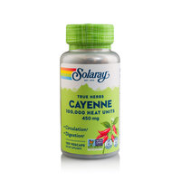 Ardei iute Cayenne, 450mg, 100 capsule, Secom