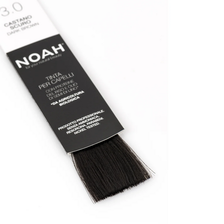Vopsea de par naturala, Saten inchis, 3.0, 140 ml, Noah 665718