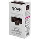 Vopsea de par naturala nuanta 4.06 Saten cafeniu, 140 ml, Noah 601821