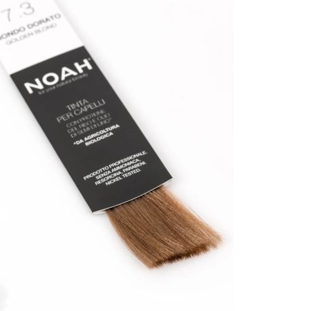 Vopsea de par naturala Blond auriu, 7.3, 140 ml, Noah 665699